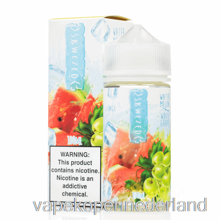 Vape Nederland Ijs Watermeloen Witte Druif - Scheef - 100ml 6mg